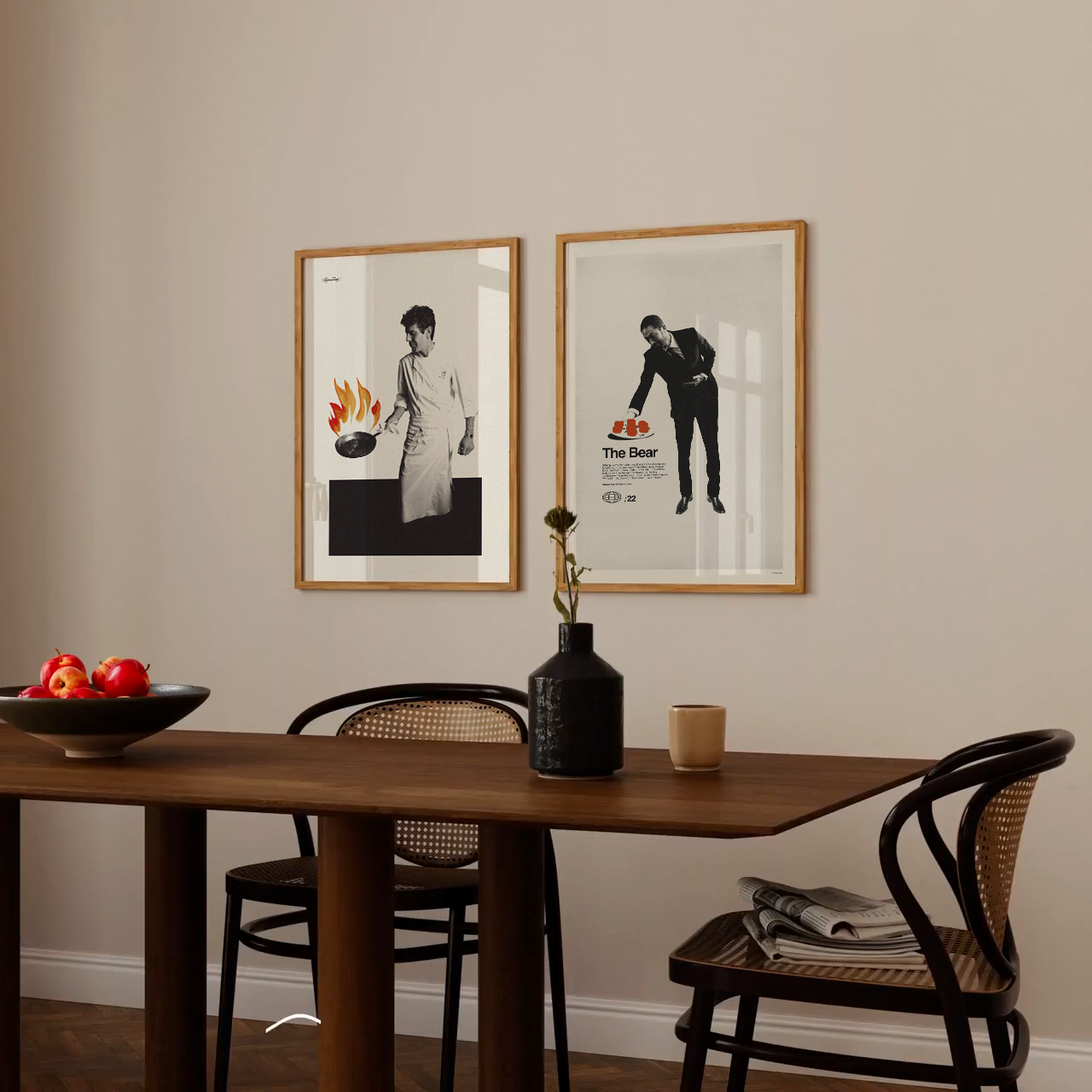 The Bear - Forks Art Print
