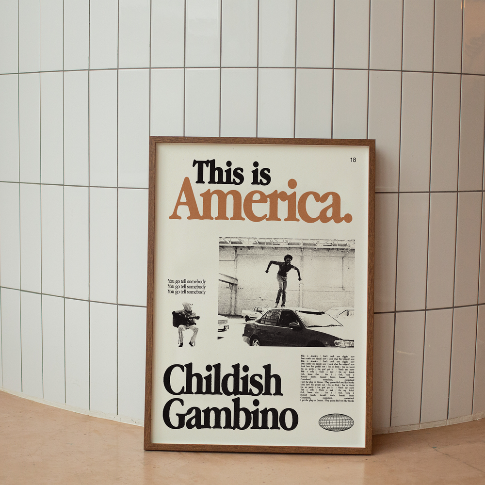 Childish Gambino - This is America Art Print