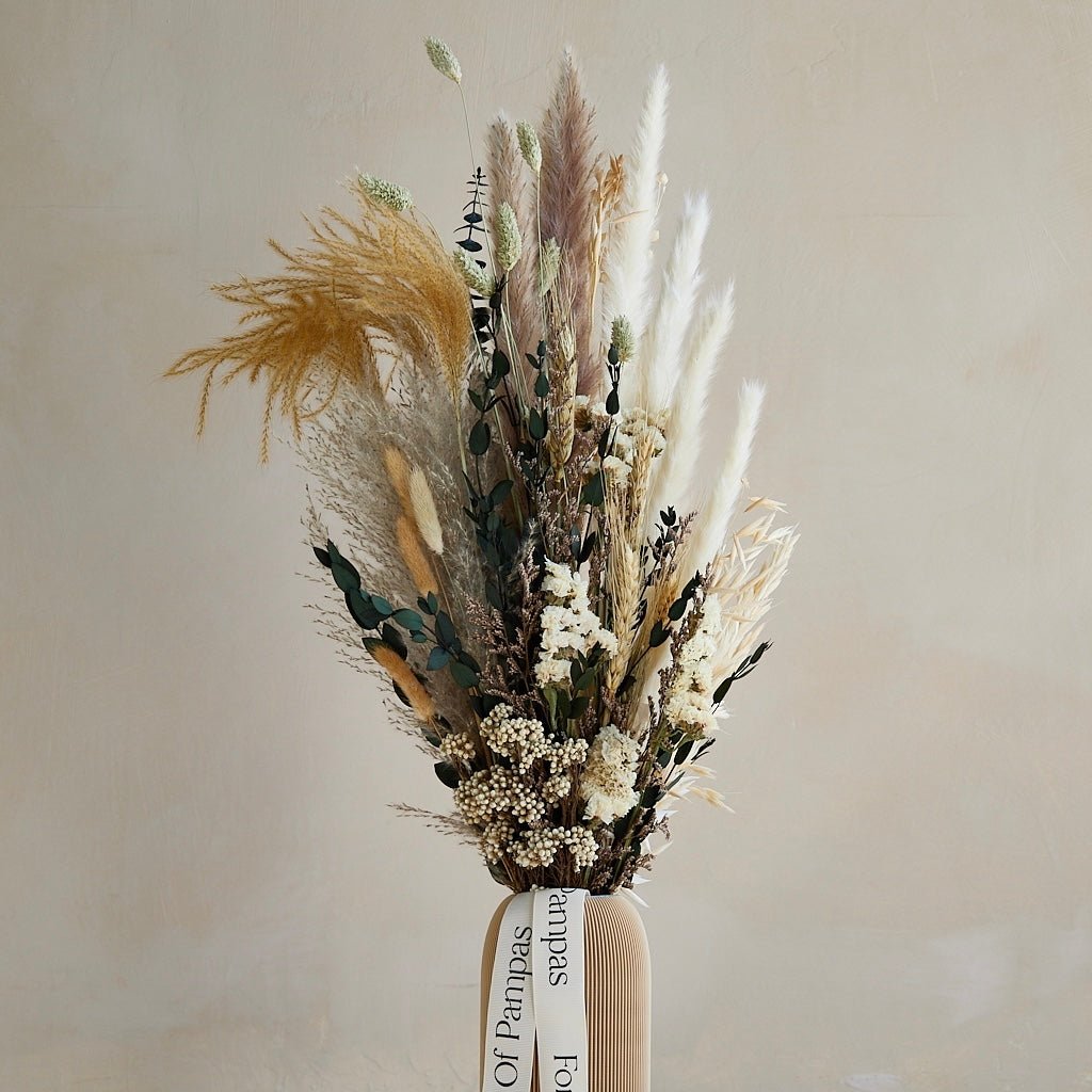 For Love Of Pampas Tiana Bouquet - Large - lily & onyx