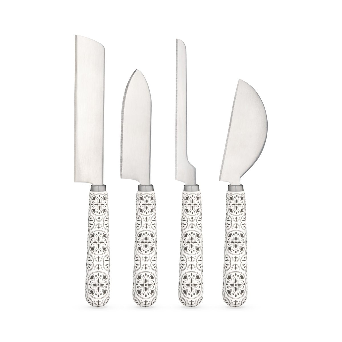 Twine Living Tiles Cheese Knives, Set of 4 - lily & onyx