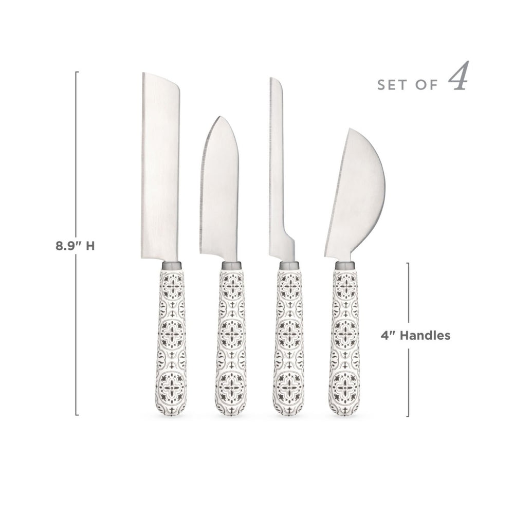 
                      
                        Twine Living Tiles Cheese Knives, Set of 4 - lily & onyx
                      
                    