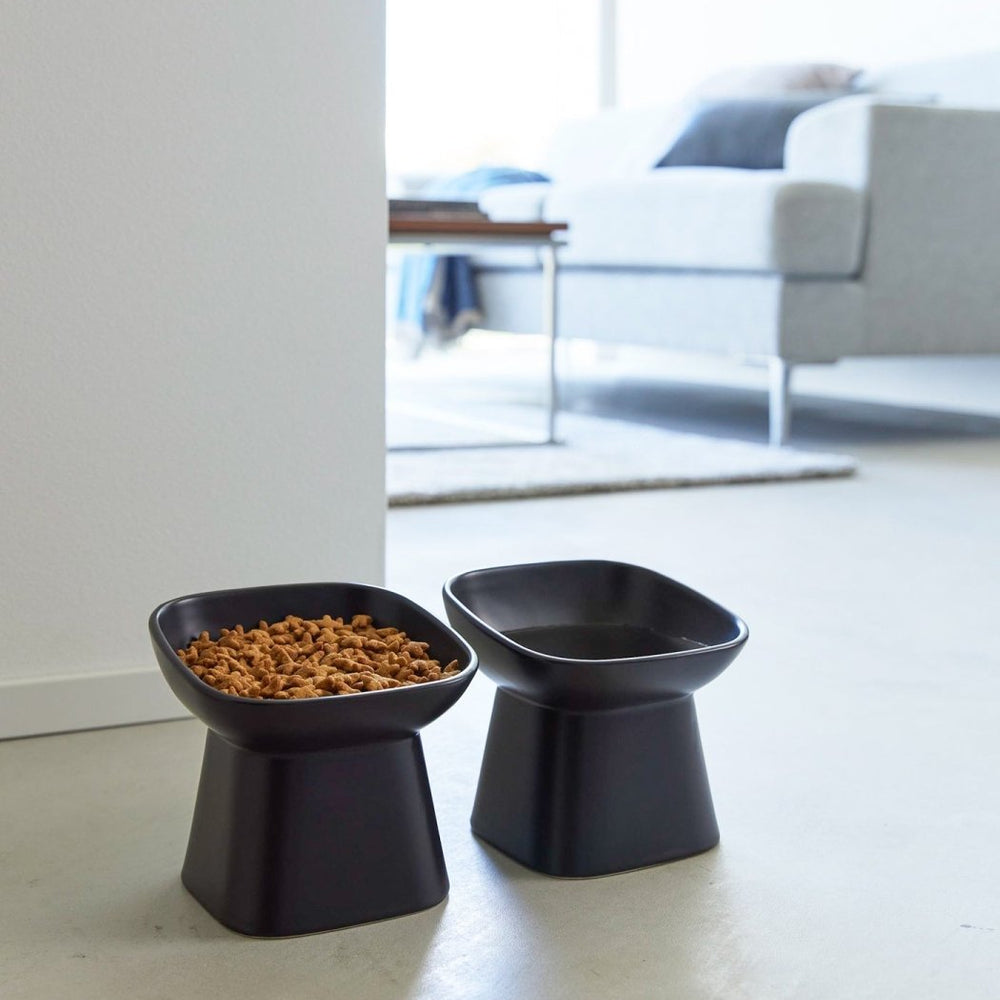
                      
                        Yamazaki Home Tilted Raised Ceramic Pet Food Bowl - lily & onyx
                      
                    