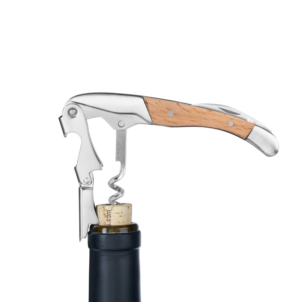 True Timber Double - Hinged Corkscrew with Birch Wood Handle - lily & onyx