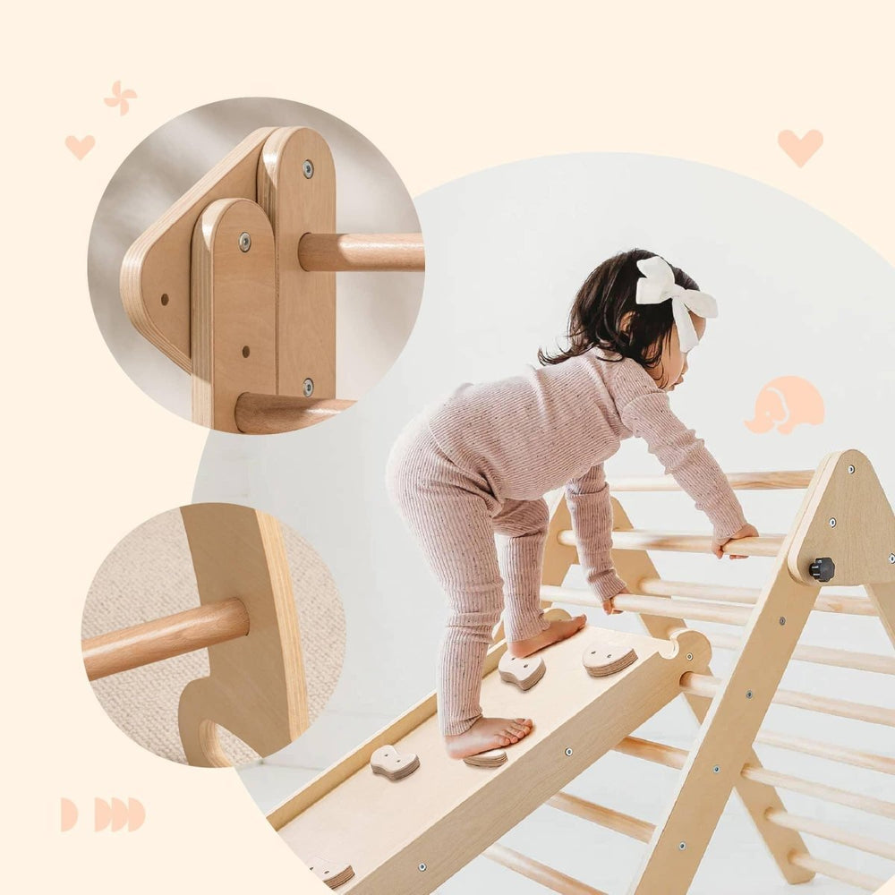 
                      
                        Tiny Land Tiny Land® 5 - in - 1 Montessori Climbing Set - lily & onyx
                      
                    