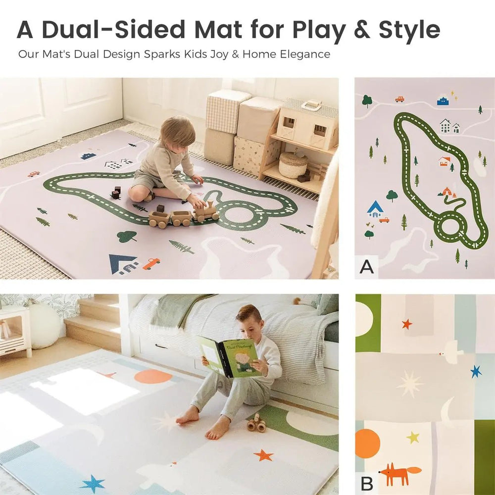 Tiny Land Tiny Land® Baby Playmat Forest Track Wonder - lily & onyx