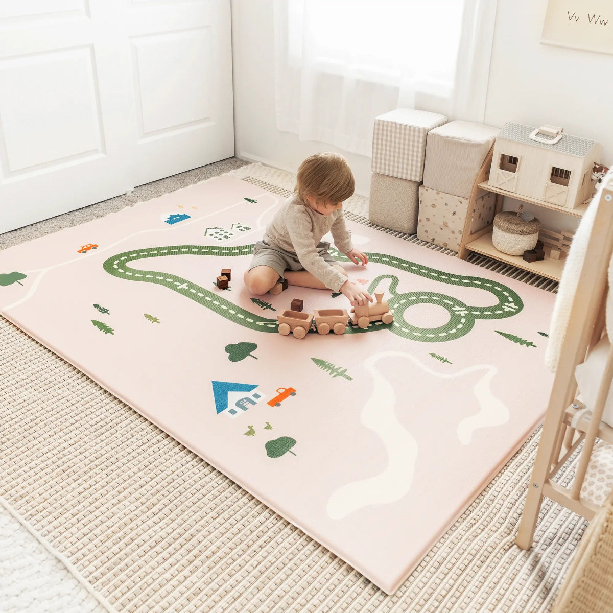 Tiny Land Tiny Land® Baby Playmat Forest Track Wonder - lily & onyx