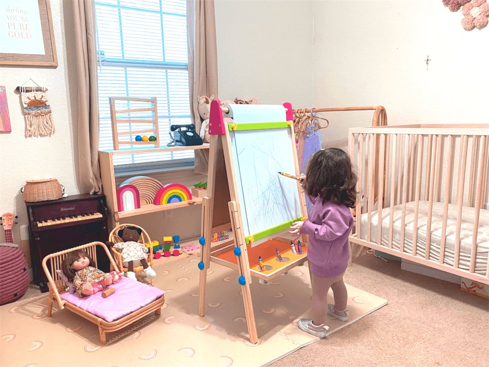 
                      
                        Tiny Land Tiny Land® Double - Sided Easel for Kids - lily & onyx
                      
                    