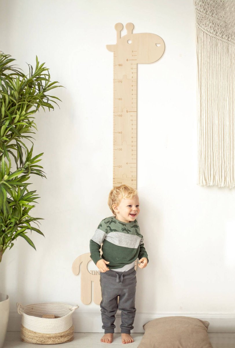 Tiny Land Giraffe Pattern Growth Chart