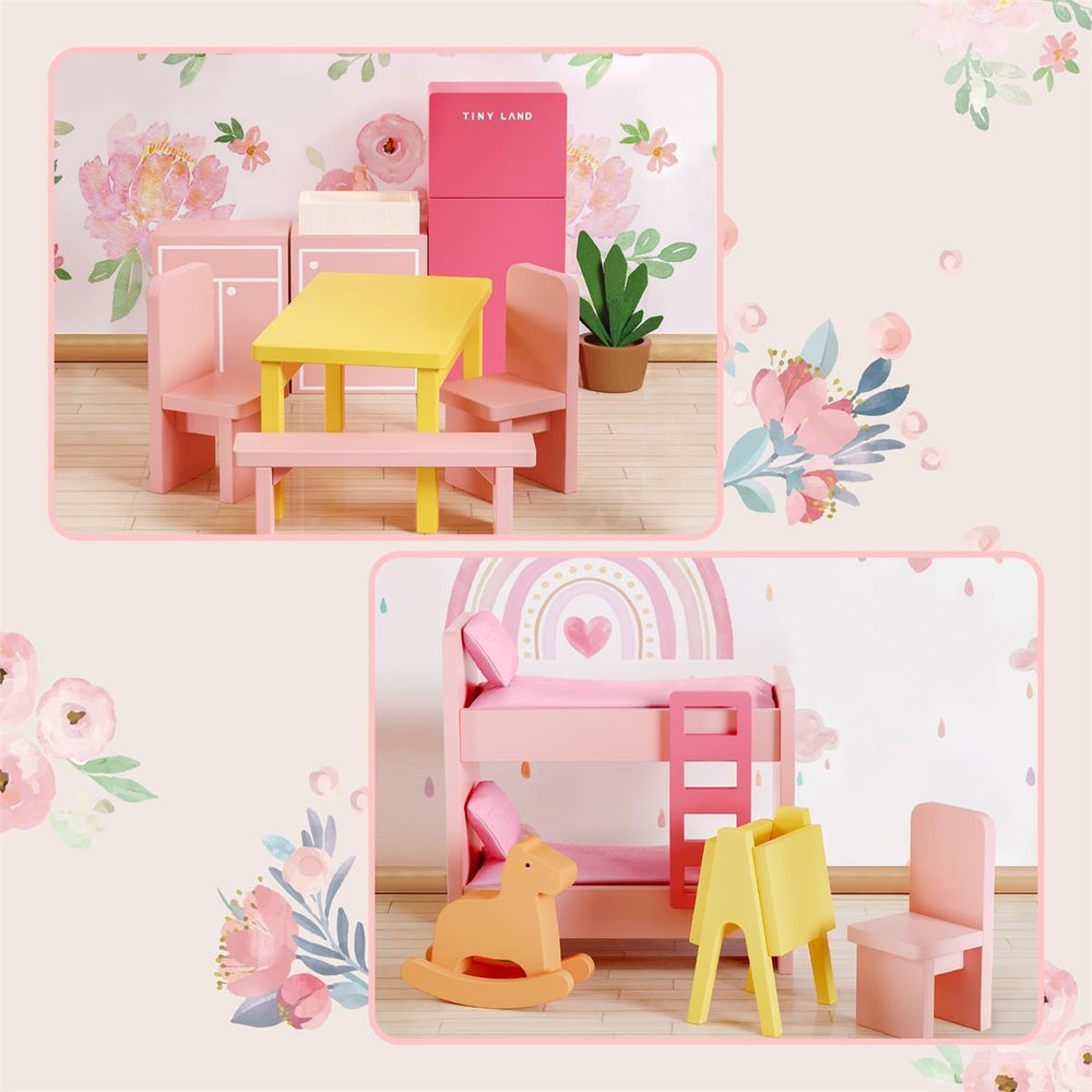 
                      
                        Tiny Land Tiny Land® Love Dollhouse with 30 Furniture Pieces - lily & onyx
                      
                    