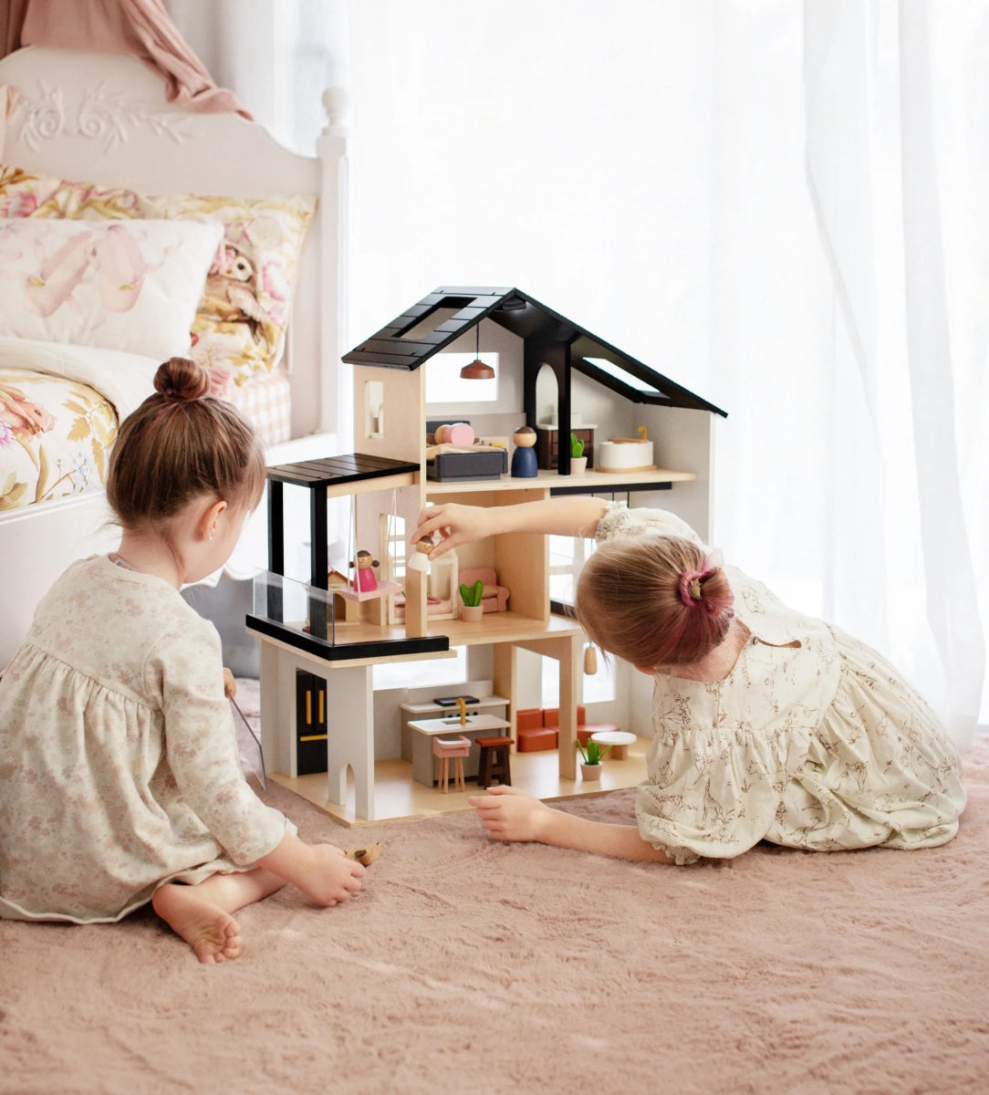 Tiny Land Tiny Land® Modern Family Dollhouse - lily & onyx