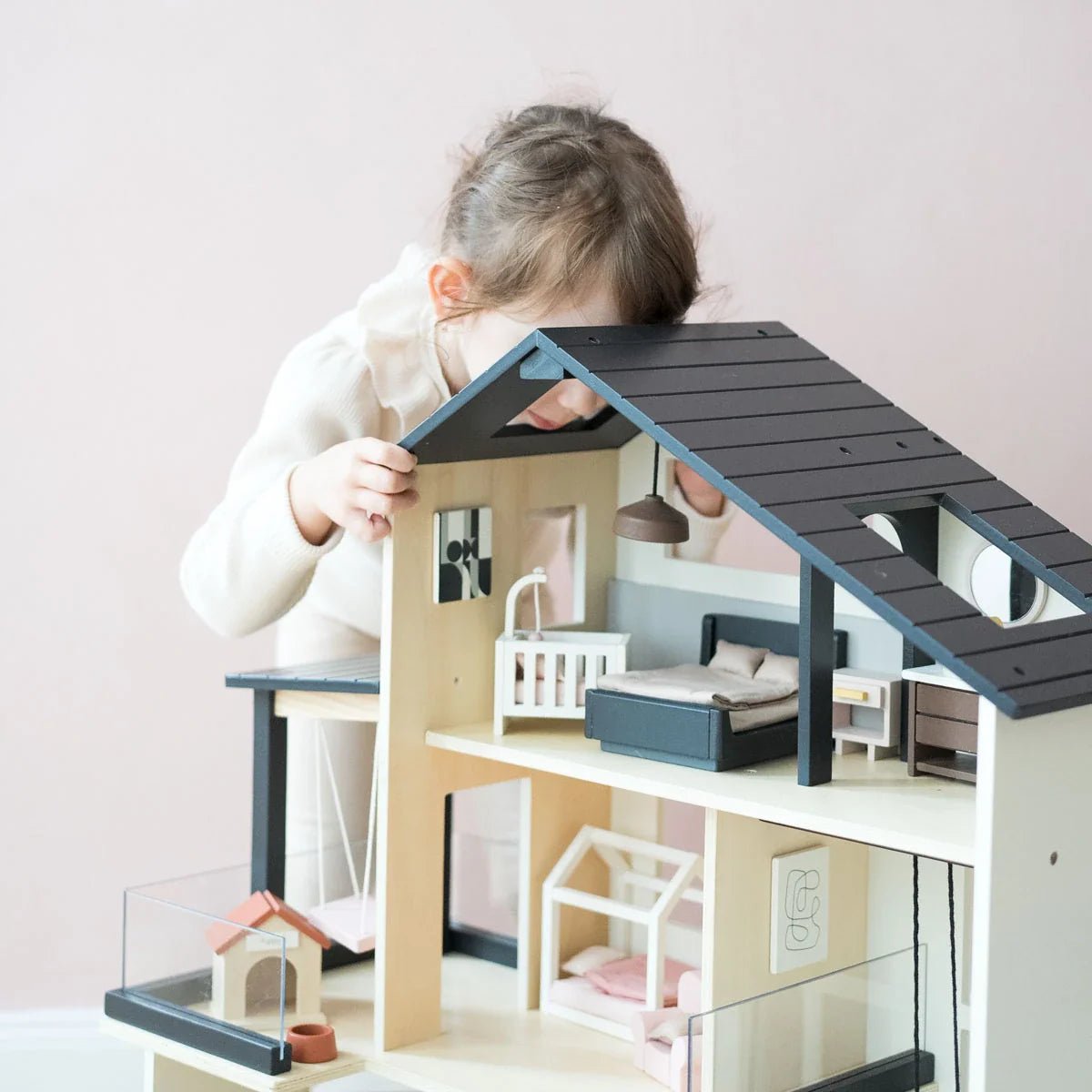 Tiny Land Tiny Land® Modern Family Dollhouse - lily & onyx