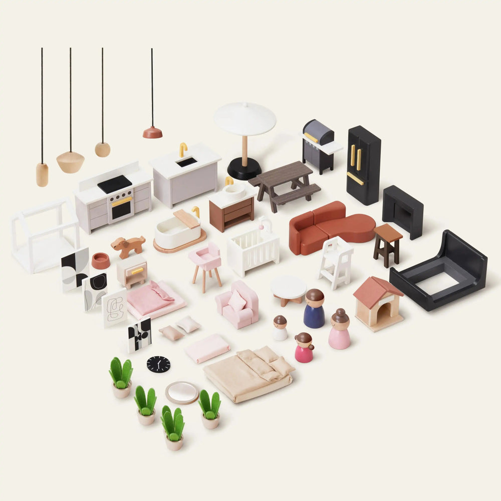 
                      
                        Tiny Land Tiny Land® Modern Family Dollhouse - lily & onyx
                      
                    