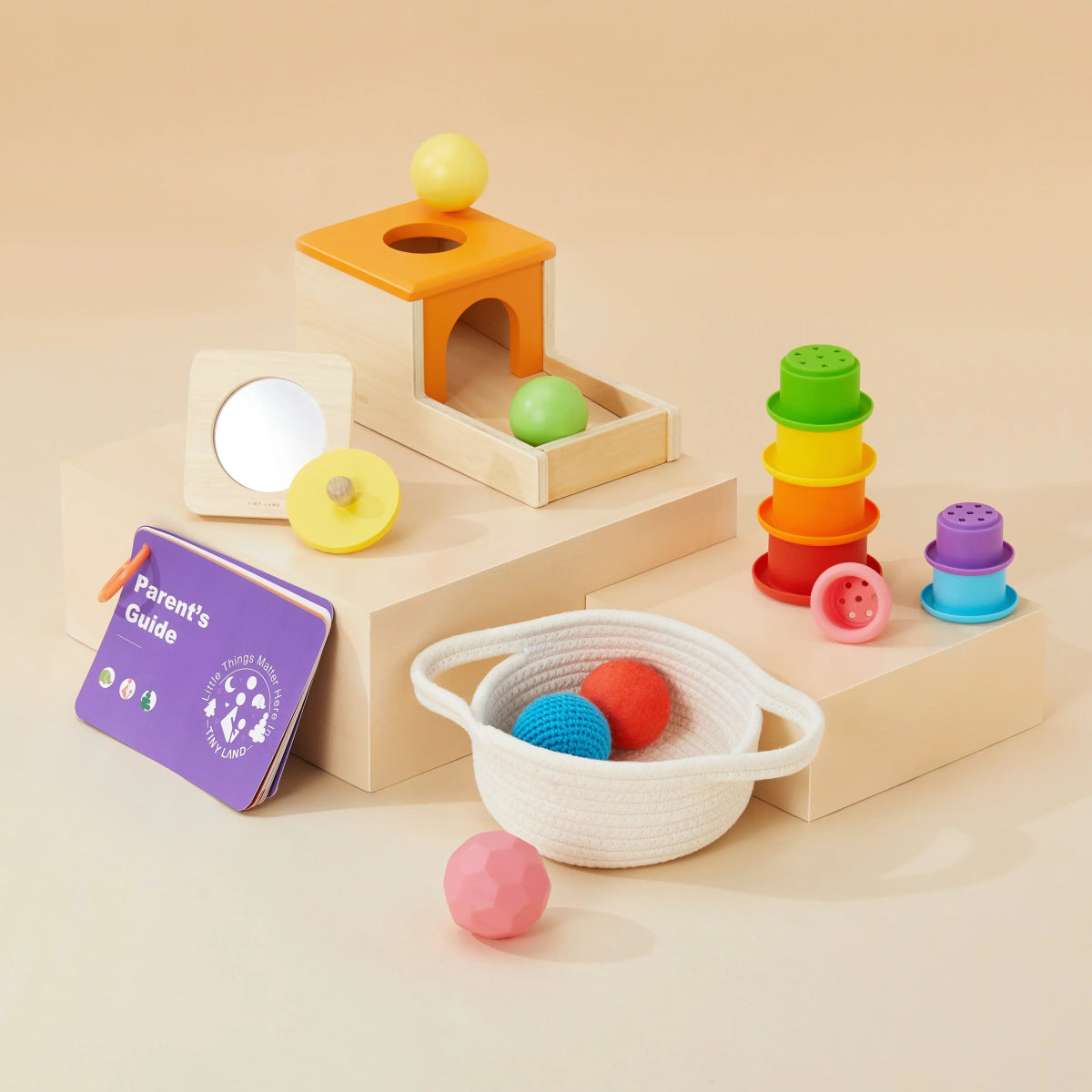 Tiny Land Tiny Land® Montessori Toys Set for Newborns (6 - 9 month) - lily & onyx