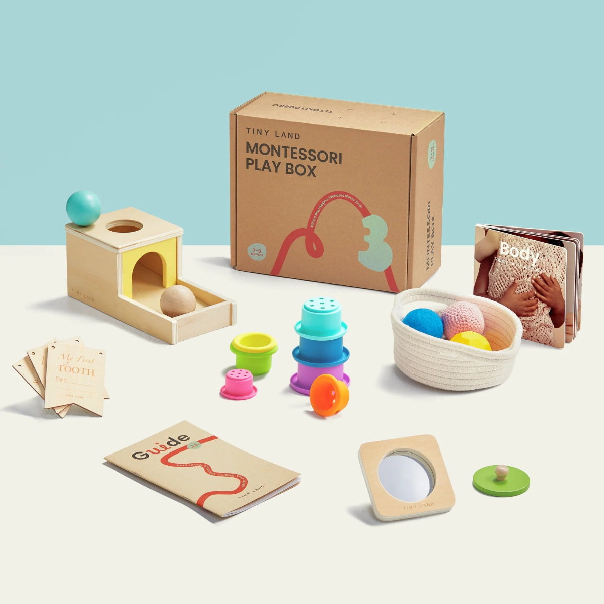 Tiny Land Tiny Land® Montessori Toys Set for Newborns (6 - 9 month) - lily & onyx