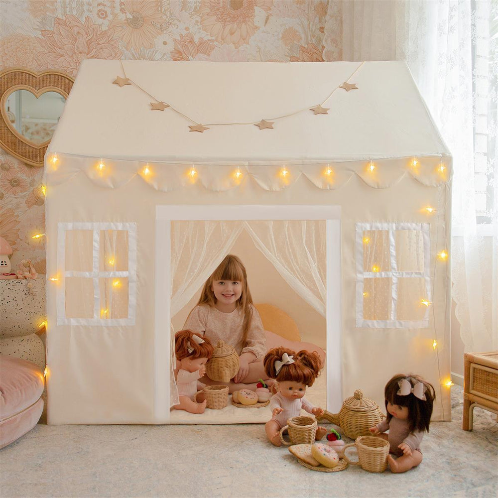 
                      
                        Tiny Land Tiny Land® Natural Cream Playhouse - lily & onyx
                      
                    