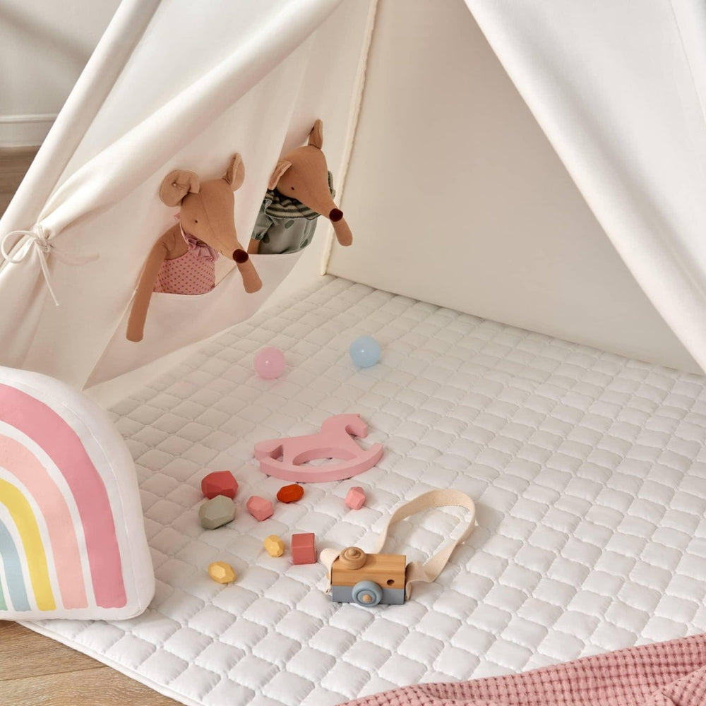 
                      
                        Tiny Land Tiny Land® Teepee for Kids with Mat - lily & onyx
                      
                    