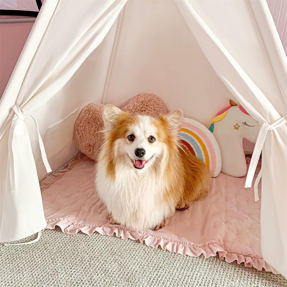 
                      
                        Tiny Land Tiny Land® Teepee for Kids with Mat - lily & onyx
                      
                    