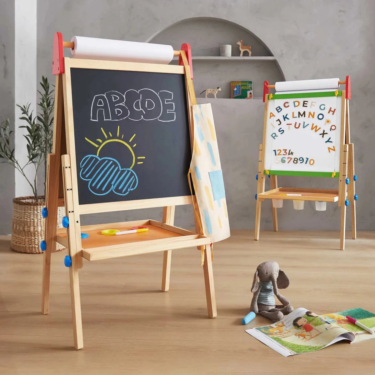 Tiny Land Tiny Land® 3-in-1 Art Easel for Kids
