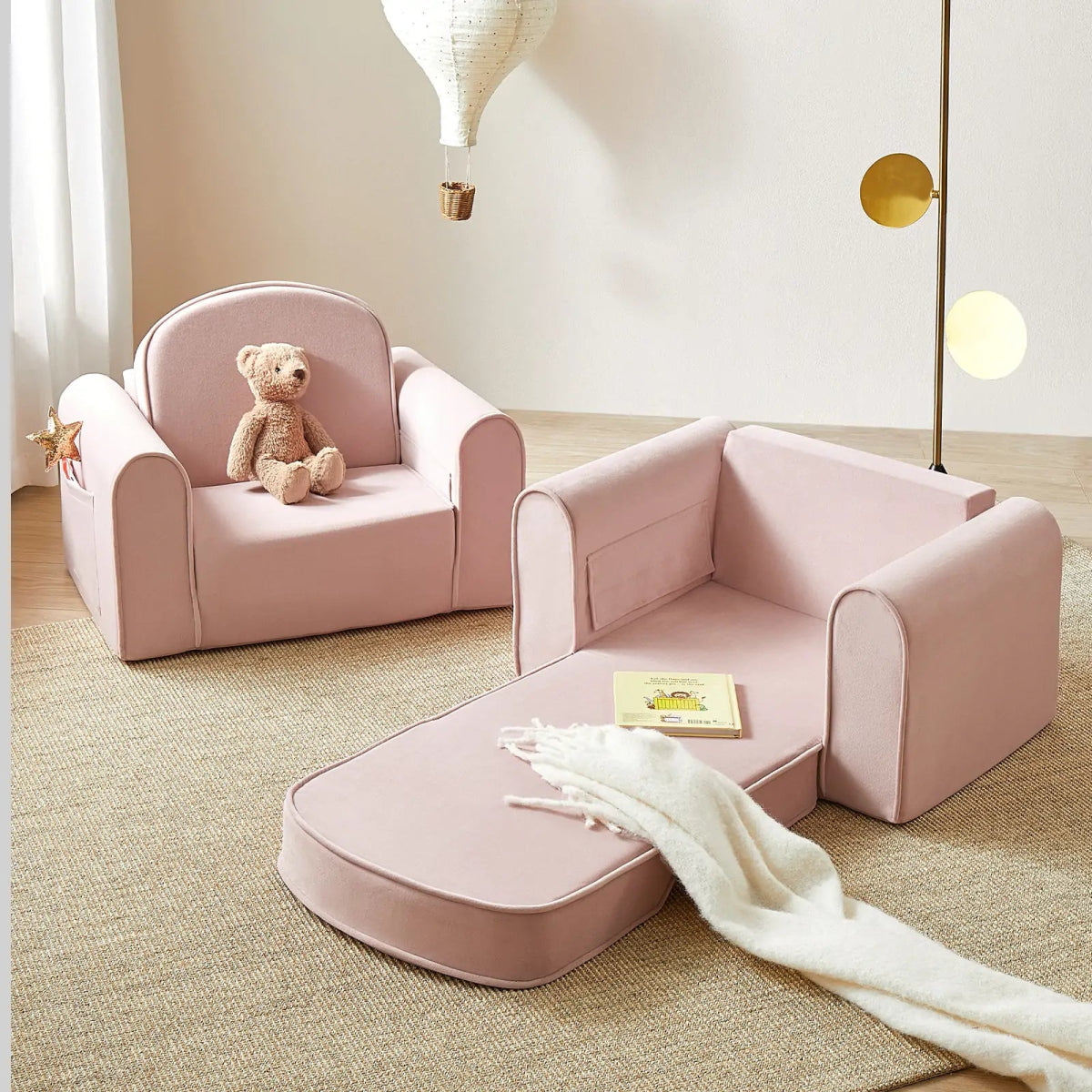 Tiny Land Tiny Land® GentleSnug Kid Chair - Pink