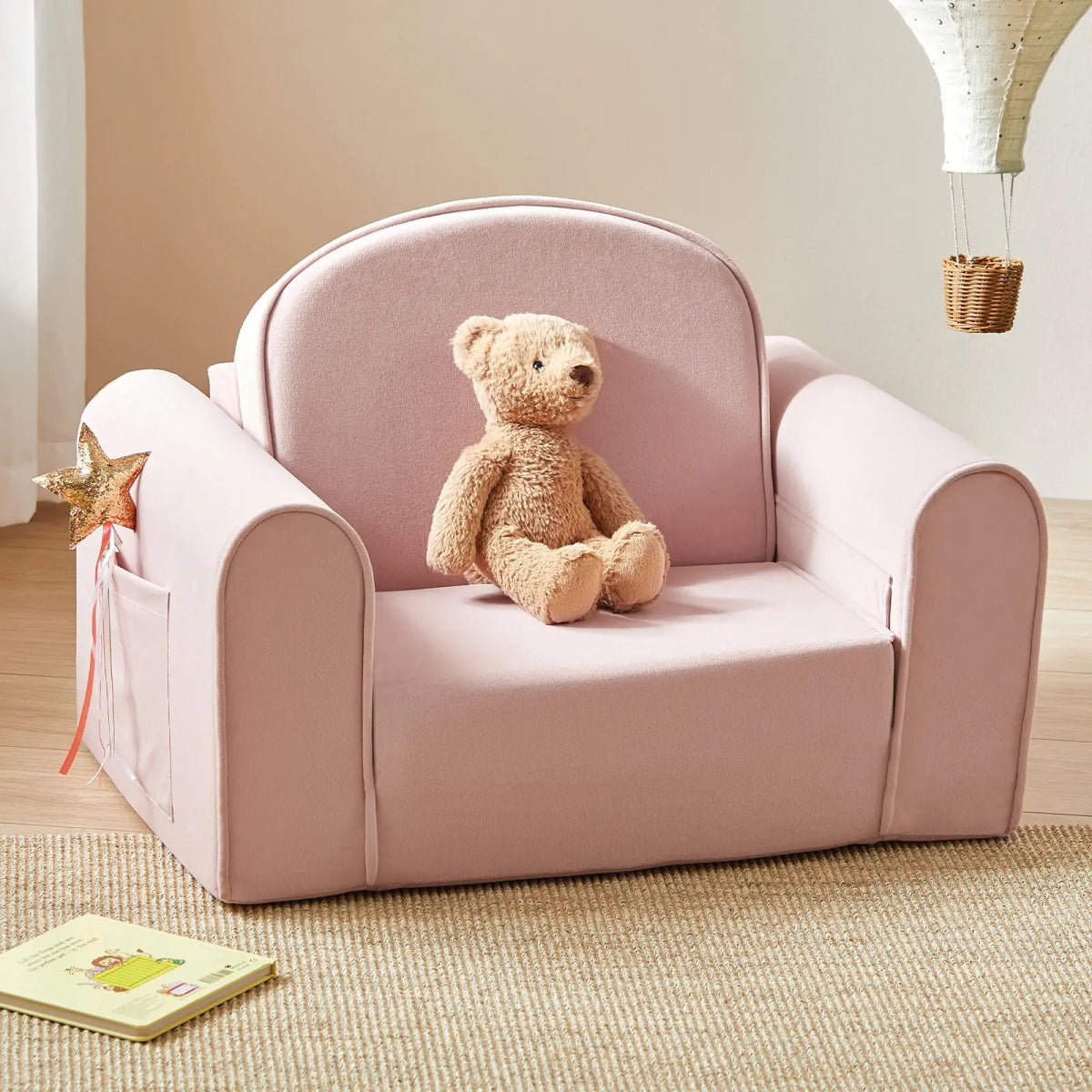 Tiny Land Tiny Land® GentleSnug Kid Chair - Pink