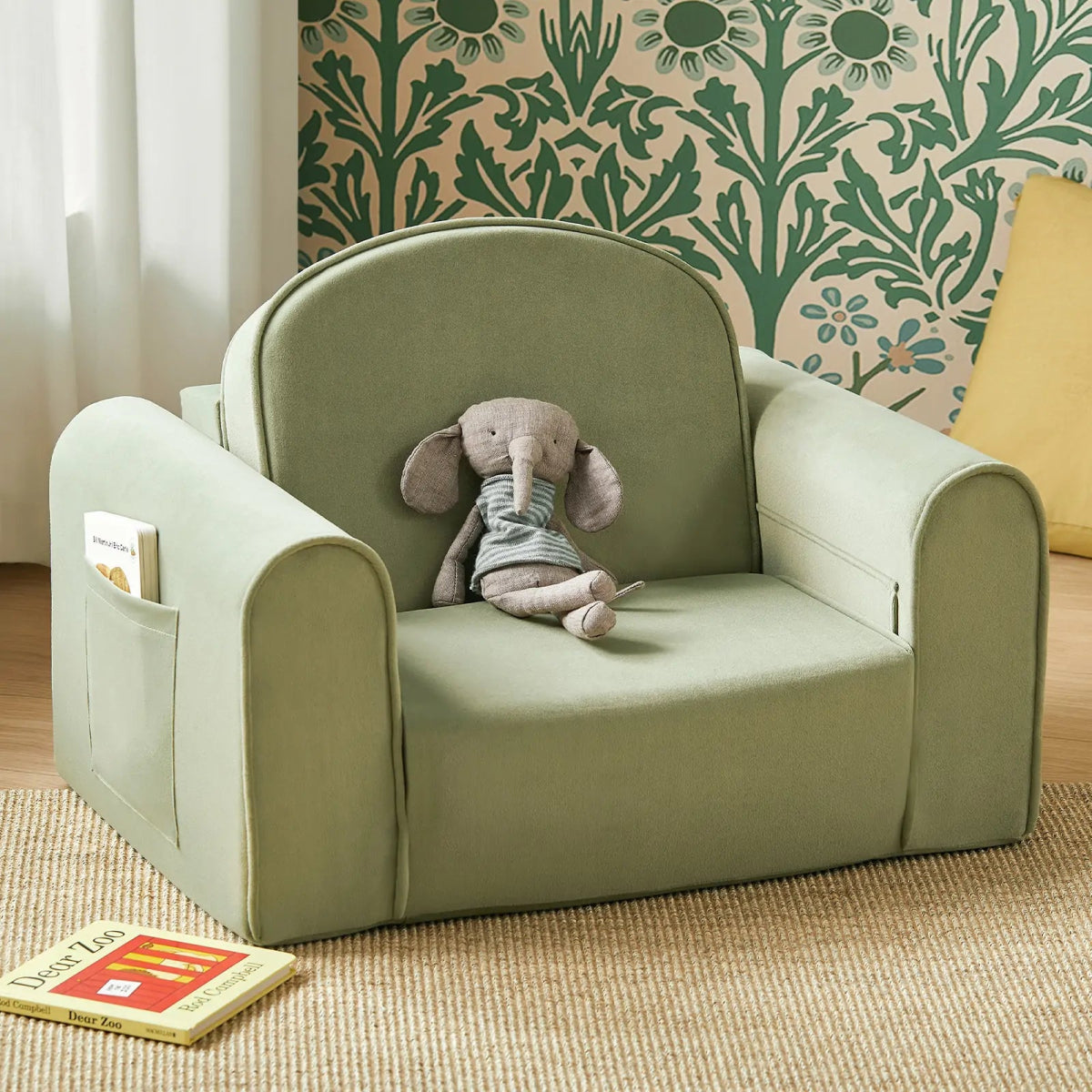 Tiny Land Tiny Land® GentleSnug Kid Chair - Sage