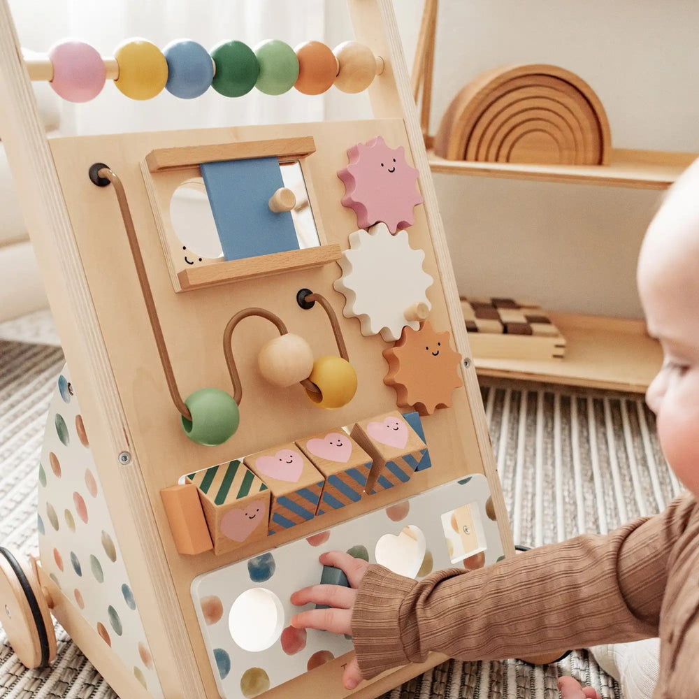 
                      
                        Tiny Land Tiny Land® Versatile Natural Wooden Baby Walker - lily & onyx
                      
                    