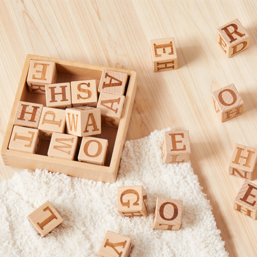 
                      
                        Tiny Land Tiny Land® Wooden Alphabet Blocks - lily & onyx
                      
                    