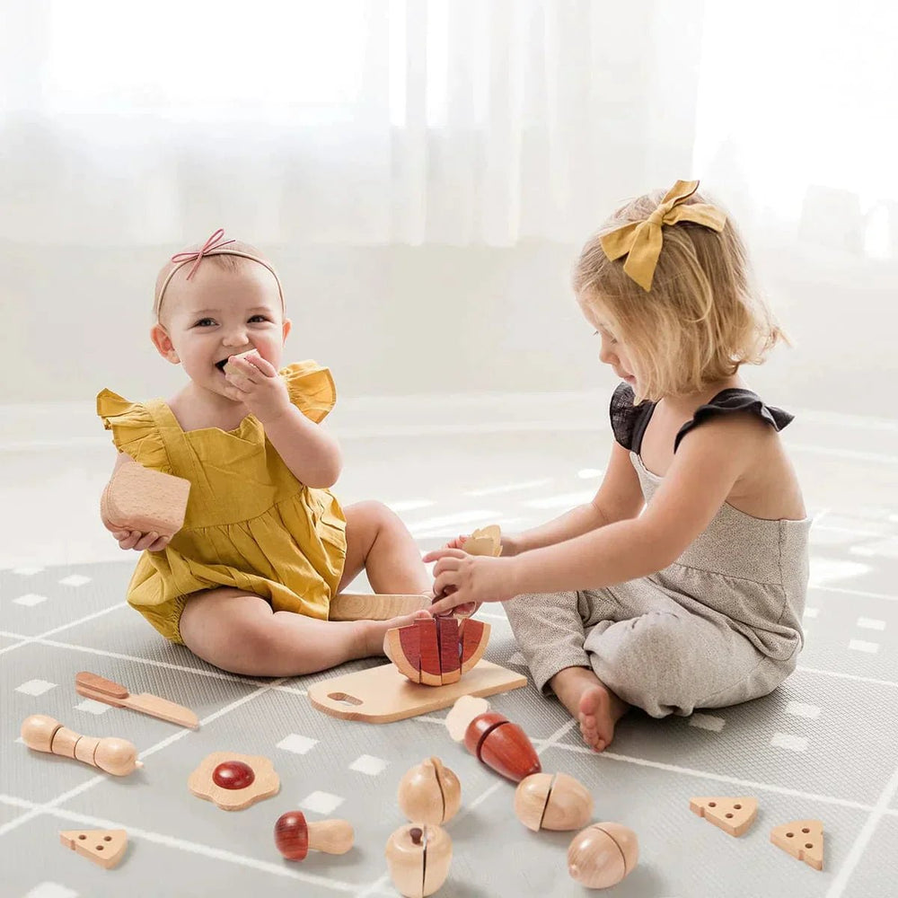 
                      
                        Tiny Land Tiny Land® Wooden Cut and Play Food Toys - lily & onyx
                      
                    