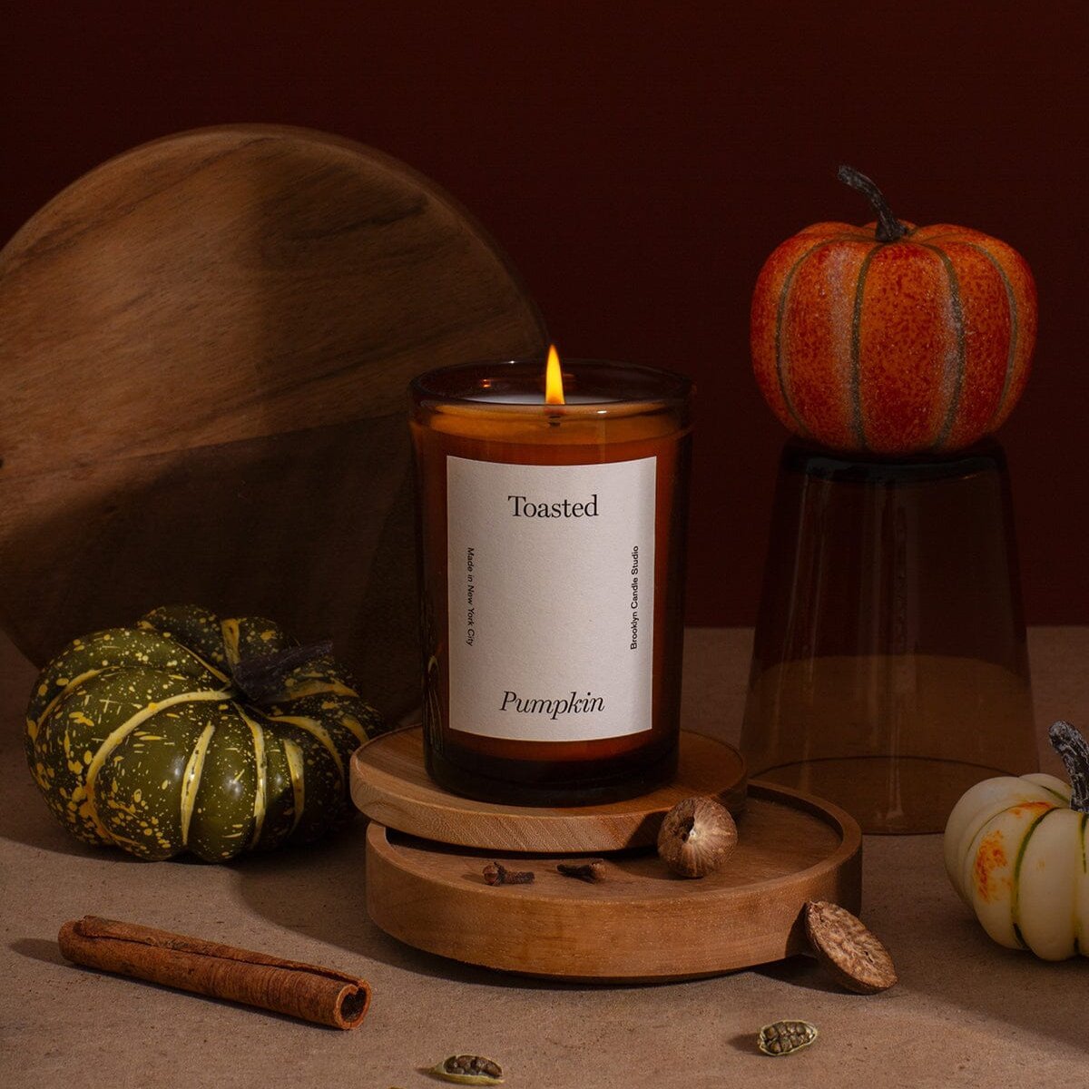 Brooklyn Candle Studio Toasted Pumpkin Limited Edition Candle - lily & onyx