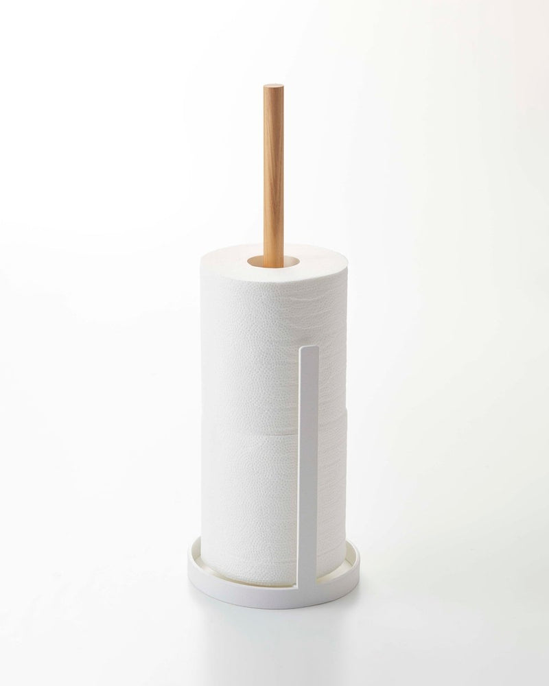 Yamazaki Home Toilet Paper Stocker - Steel + Wood - lily & onyx