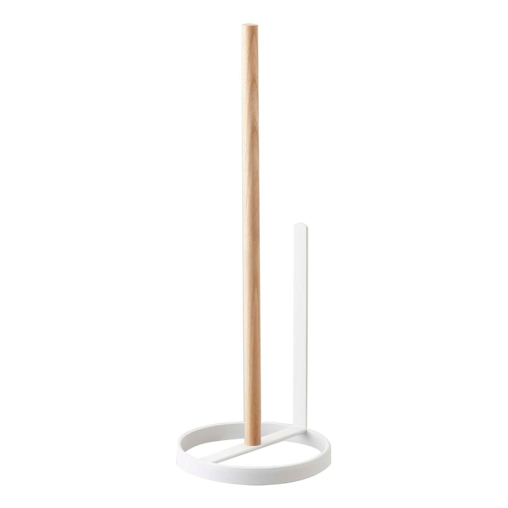 Yamazaki Home Toilet Paper Stocker - Steel + Wood - lily & onyx