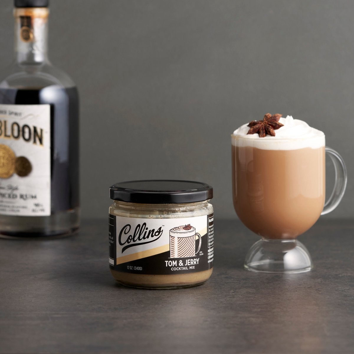 Collins Tom & Jerry Cocktail Mix, 12 oz - lily & onyx