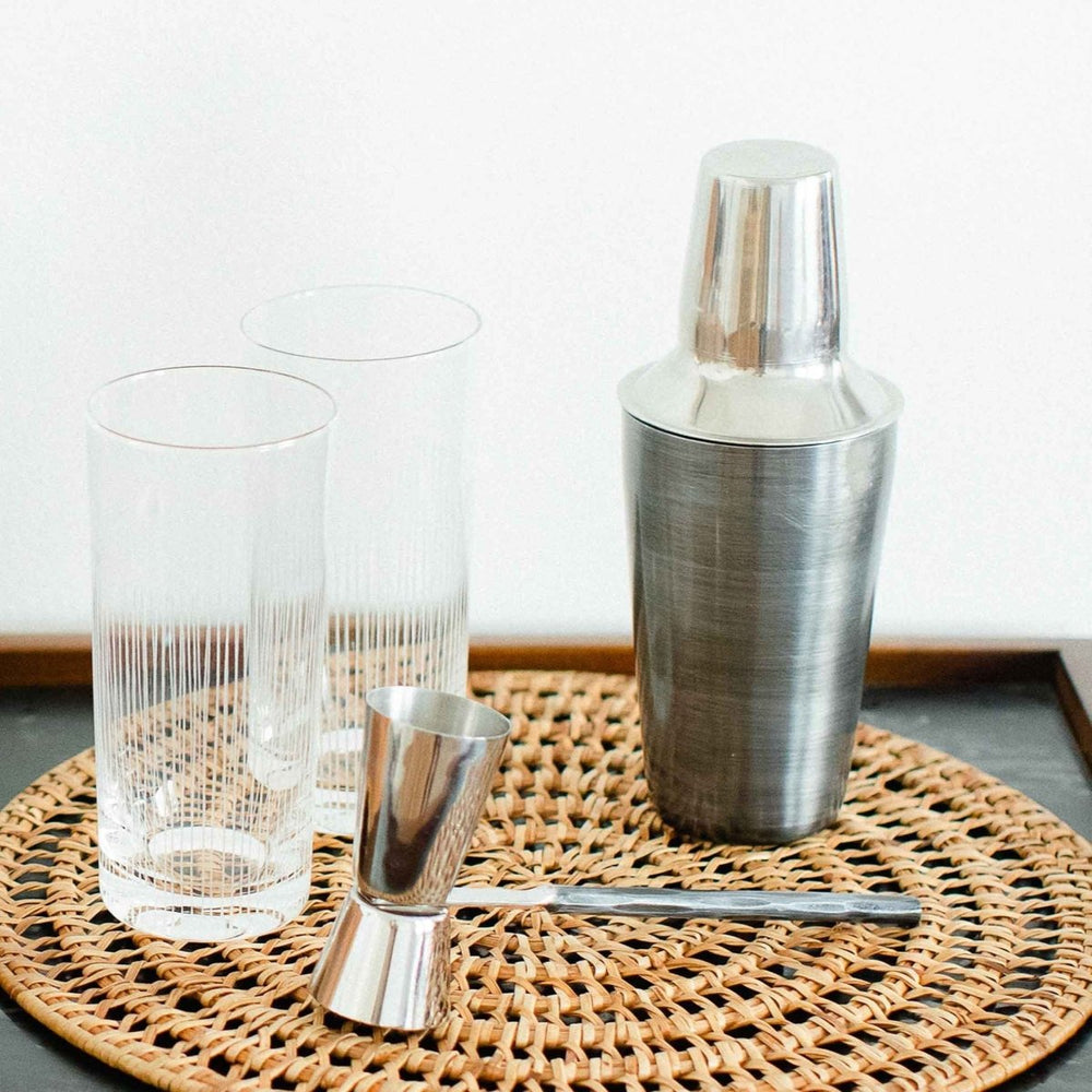 
                      
                        texxture Tomini™ Hand Forged Stainless Steel Cocktail Shaker - lily & onyx
                      
                    