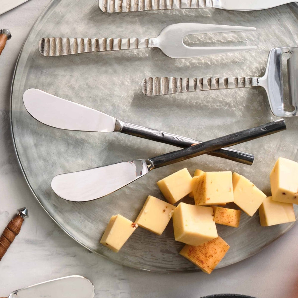 
                      
                        texxture Tomini™ Stainless Steel Cheese Spreaders, Set of 4 - lily & onyx
                      
                    