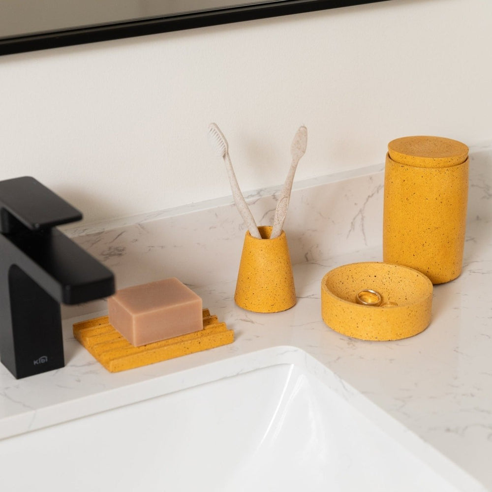 
                      
                        Pretti.Cool Toothbrush Holder | Marigold Terrazzo - lily & onyx
                      
                    