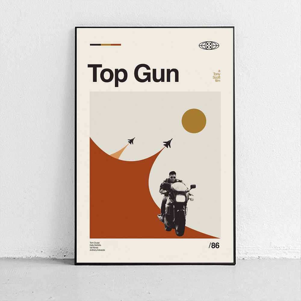 Top Gun Art Print