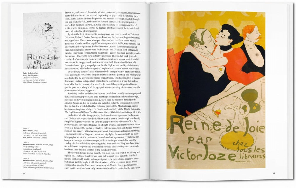 TASCHEN Toulouse - Lautrec (English) - lily & onyx