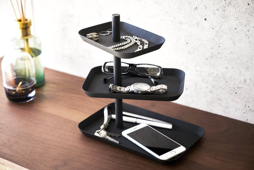 
                      
                        Yamazaki Home Tower Three - Tier Jewelry & Accessory Tray - lily & onyx
                      
                    