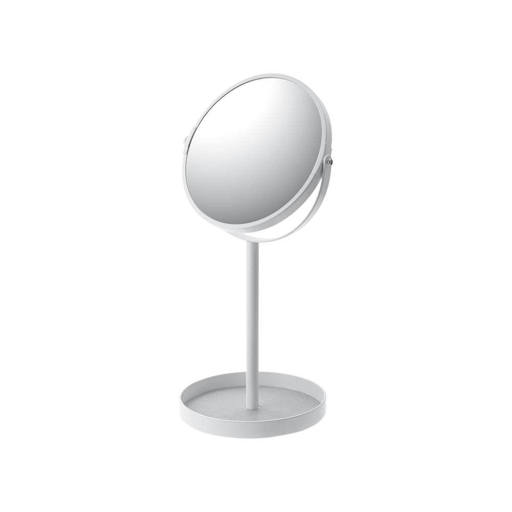 Yamazaki Home Tower Vanity Mirror with Jewelry Tray - lily & onyx