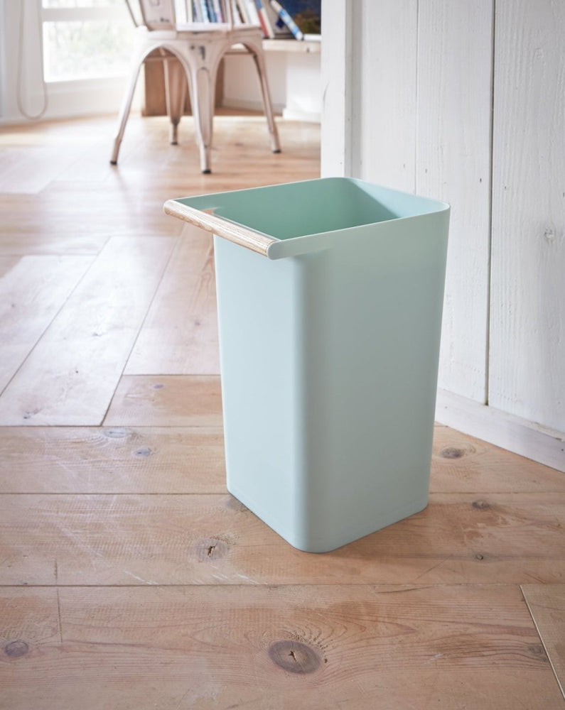 
                      
                        Yamazaki Home Trash Can With Wood Handle - lily & onyx
                      
                    