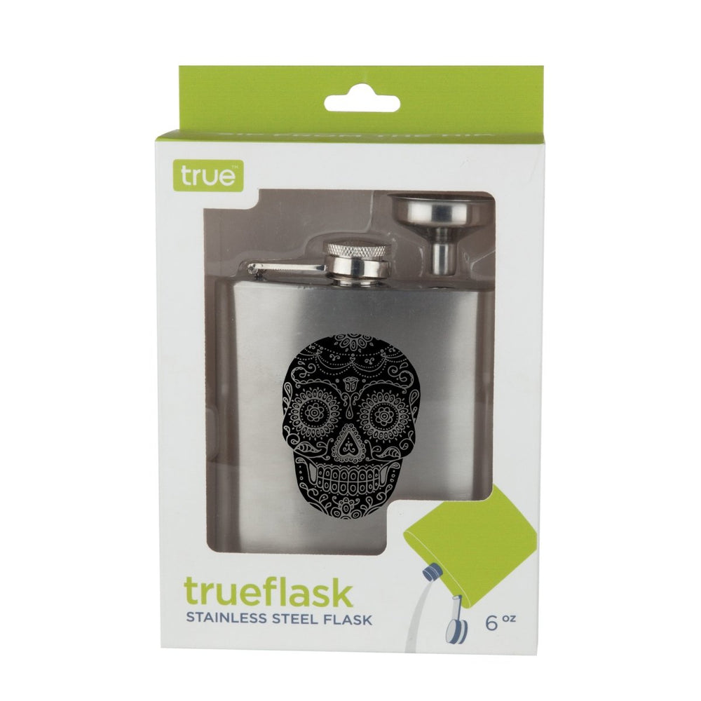 
                      
                        True Trueflask 6 oz Stainless Steel Dia De Los Muertos Flask - lily & onyx
                      
                    