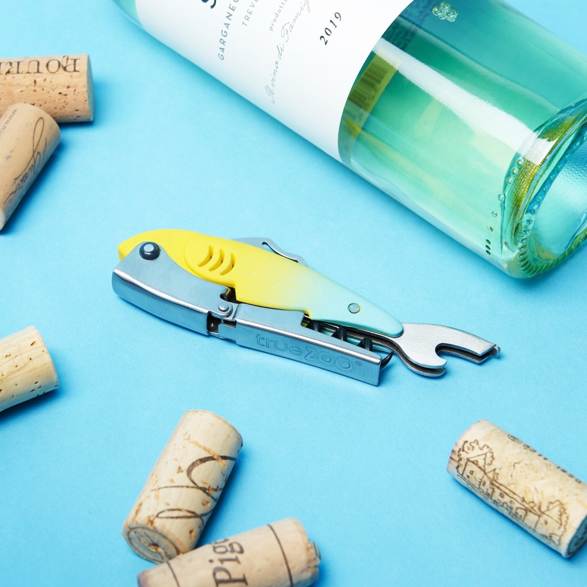 True TrueZoo Gillbert Double - Hinged Corkscrew in Ombre - lily & onyx