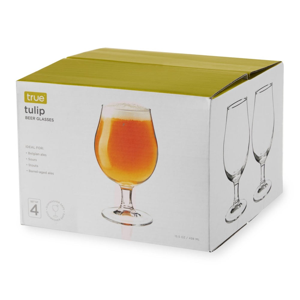 
                      
                        True Tulip Beer Glasses, Set of 4 - lily & onyx
                      
                    