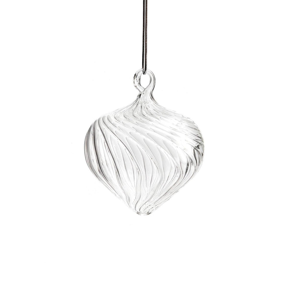 texxture Tullen™ Mouth Blown 2 Inch Glass Ornament, Set of 4