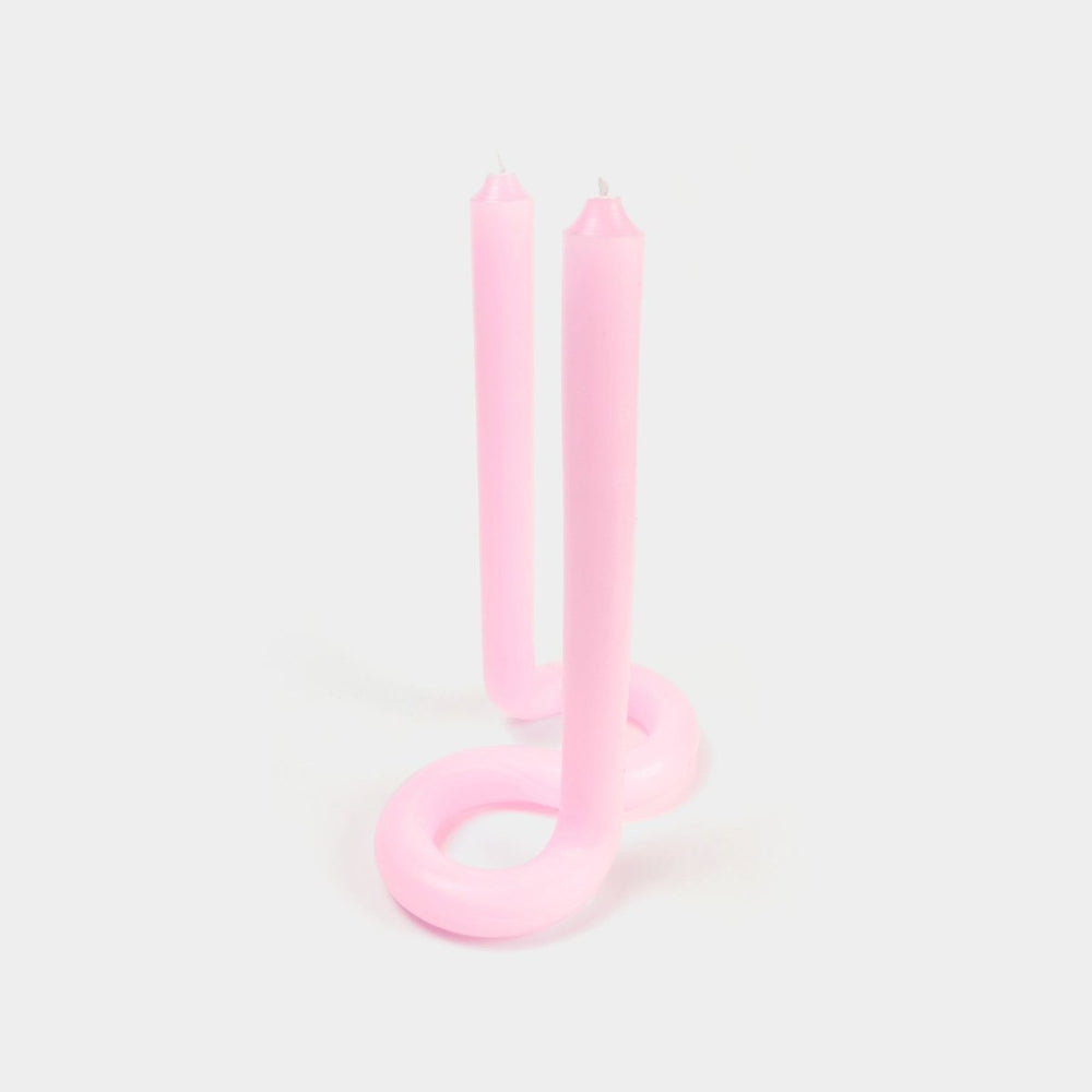 54Celsius Twist Candle - Light Pink - lily & onyx