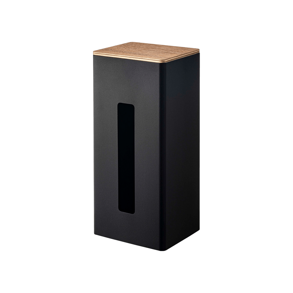 
                      
                        Yamazaki Home Two - Sided Steel & Wood Tissue Case - lily & onyx
                      
                    
