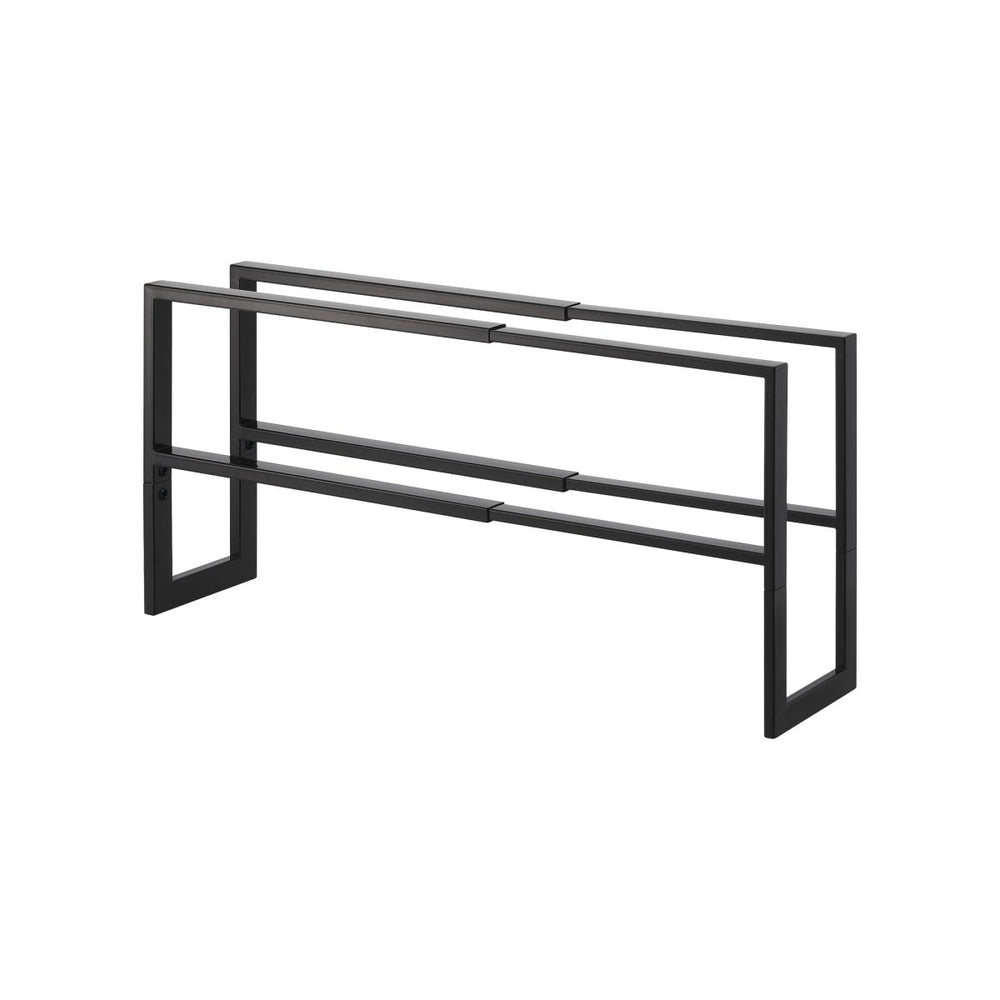 
                      
                        Yamazaki Home Two - Tier Expandable Steel Shoe Rack, 12" H - lily & onyx
                      
                    