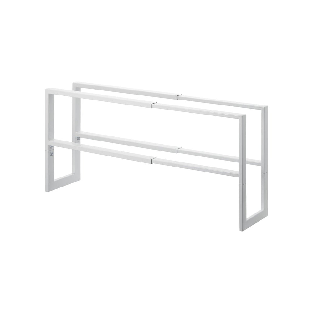 
                      
                        Yamazaki Home Two - Tier Expandable Steel Shoe Rack, 12" H - lily & onyx
                      
                    