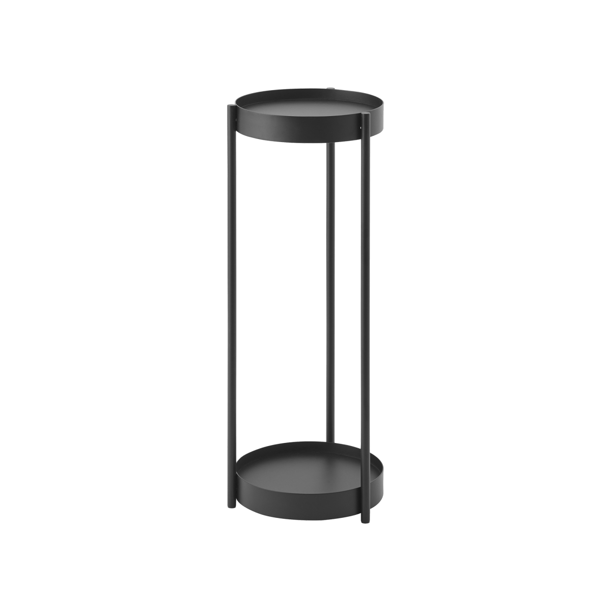 rolling plant racks Two-Tier Steel Rolling Plant Stand, 28"H