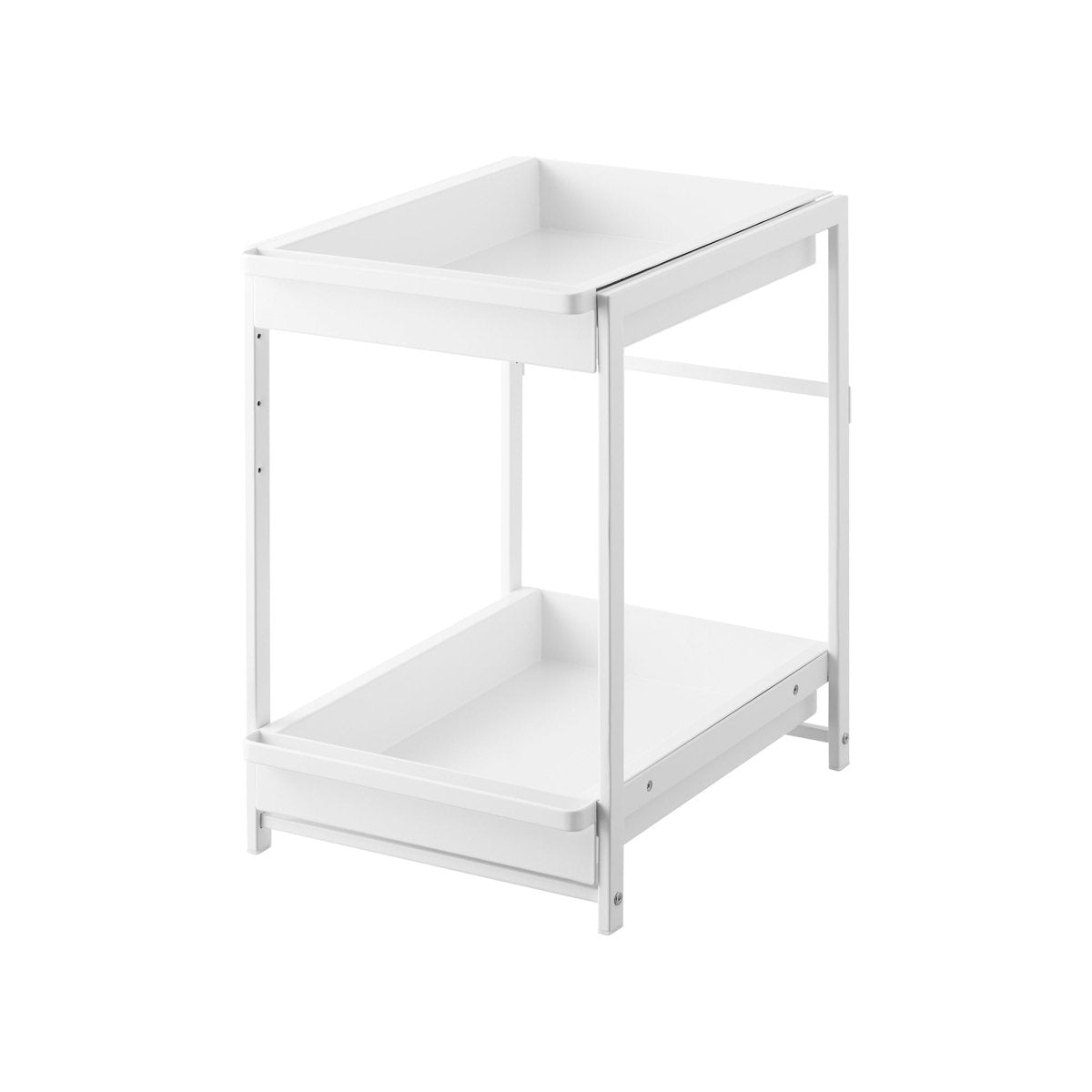 Yamazaki Home Two - Tier Steel Pull - Out Shelf - lily & onyx